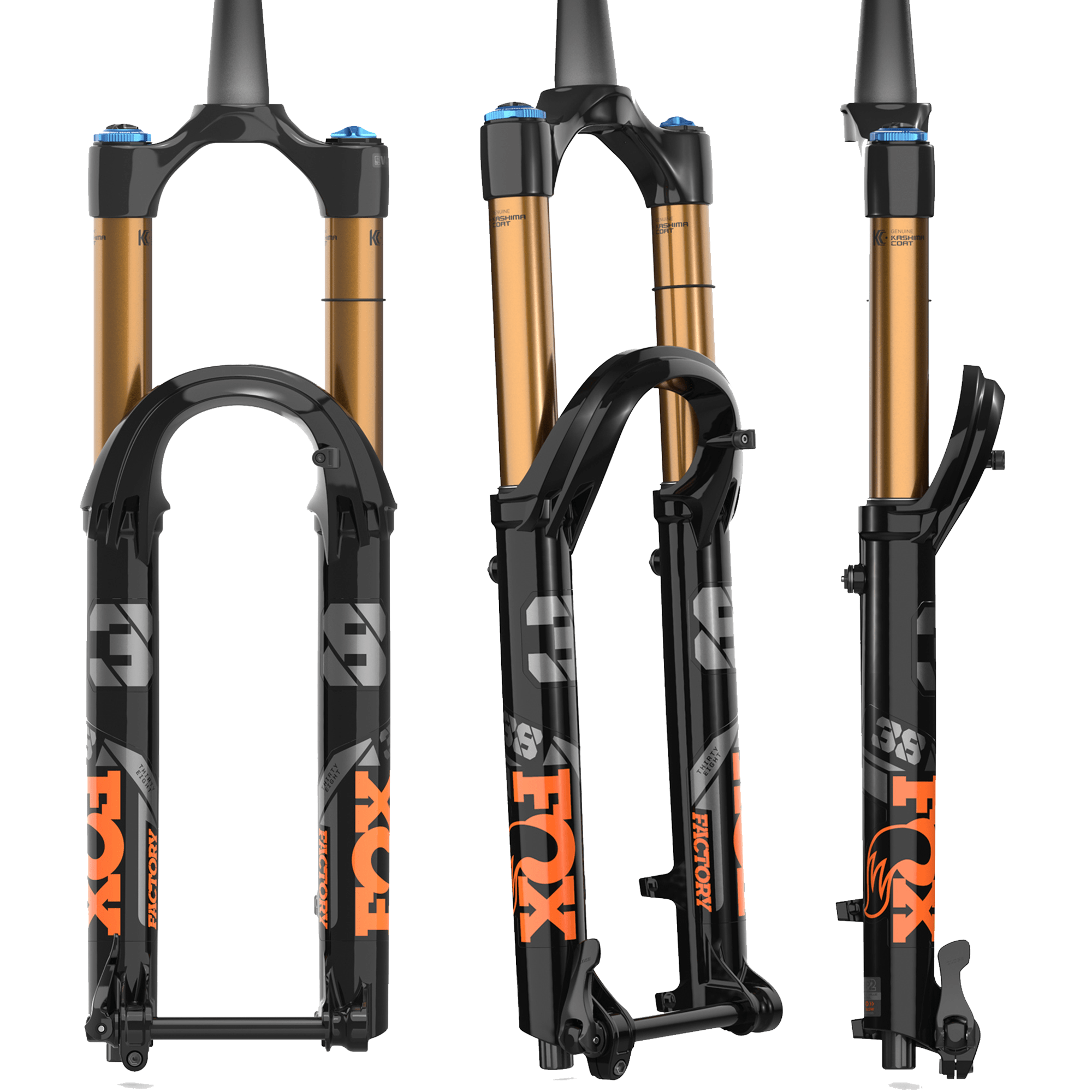 FOX 38 Factory Suspension Fork - 29" 15 x 110 mm 44 mm Offset Grip 2