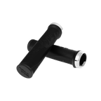 Title MTB FORM Lock-On Grips in Black with Chrome Clamp
