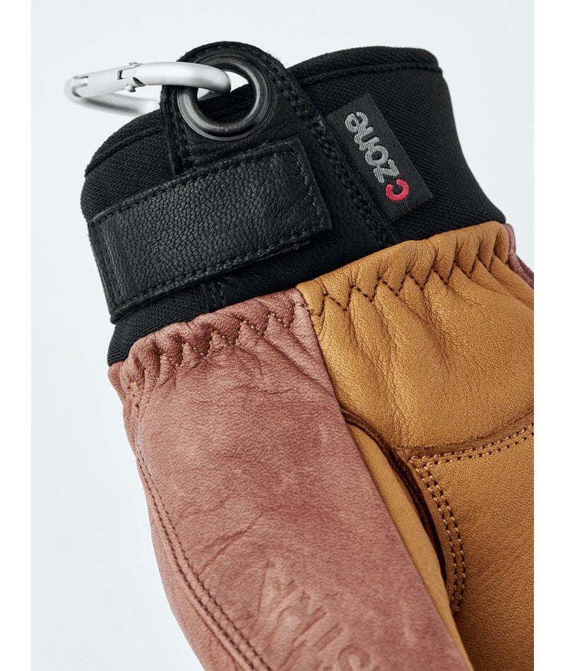 Hestra Freeride CZone Ski Mittens - Cork/Brown