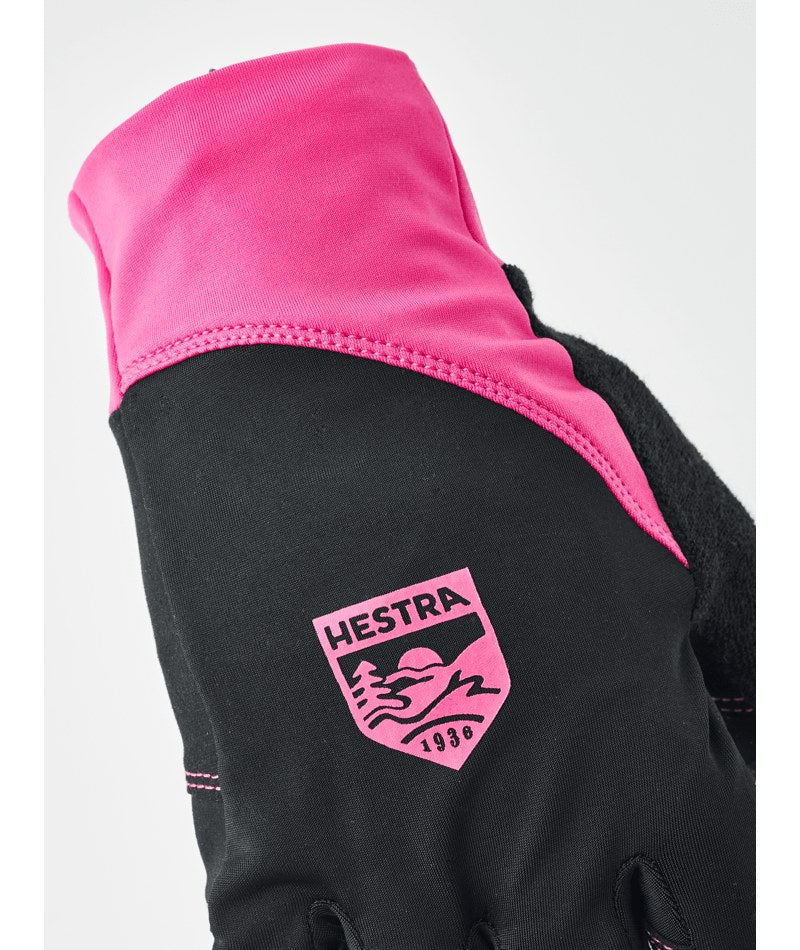 Hestra Ergo Grip Race Cut Bike Gloves - Black/Orchid