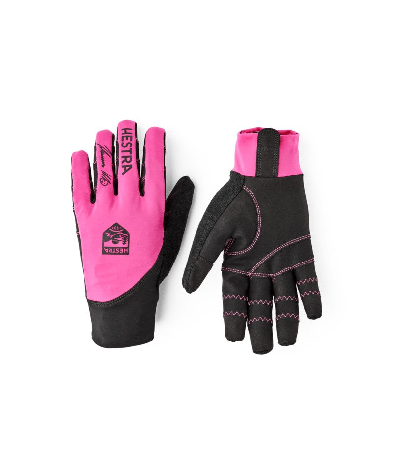 Hestra Ergo Grip Race Cut Bike Gloves - Black/Orchid