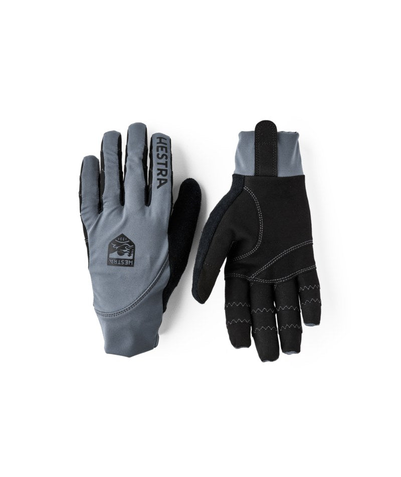Hestra Ergo Grip Race Cut Bike Gloves - Grey/Black
