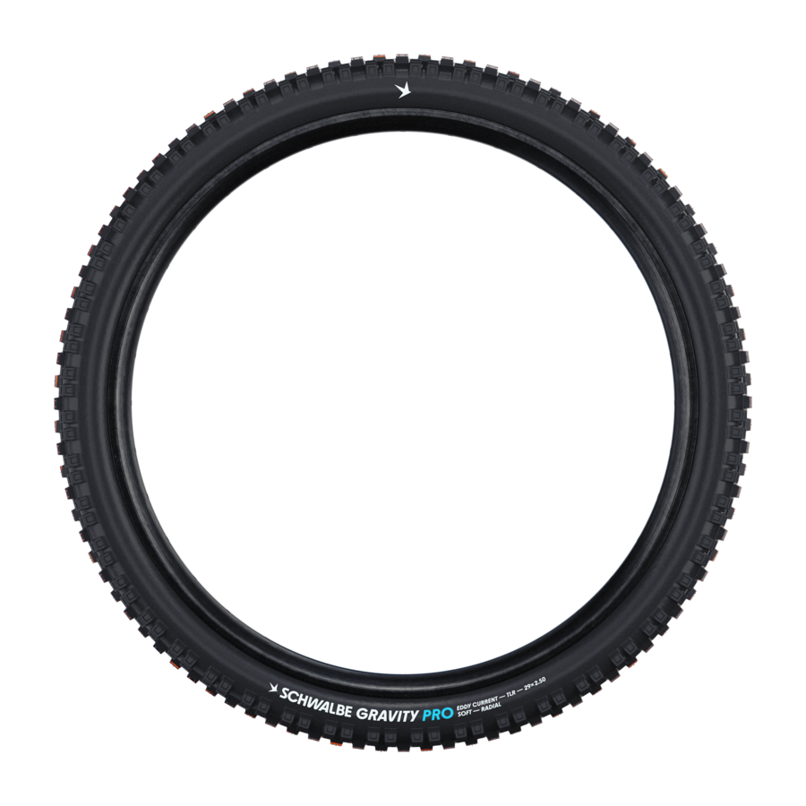 Schwalbe Eddy Current Gravity Pro Radial full tire view