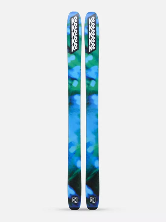 k2 blue skis Omen 90 2026 159cm navigating variable terrain K2 Blur Jr Skis 2026