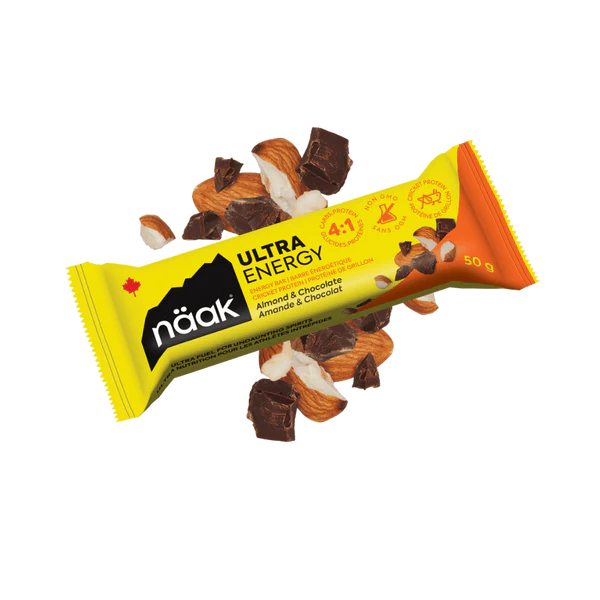 Naak Ultra Energy Almond & Chocolate Bar