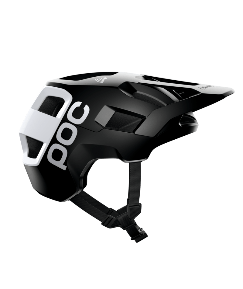 POC Kortal Race MIPS Helmet - Uranium Black Matt/Hydrogen White