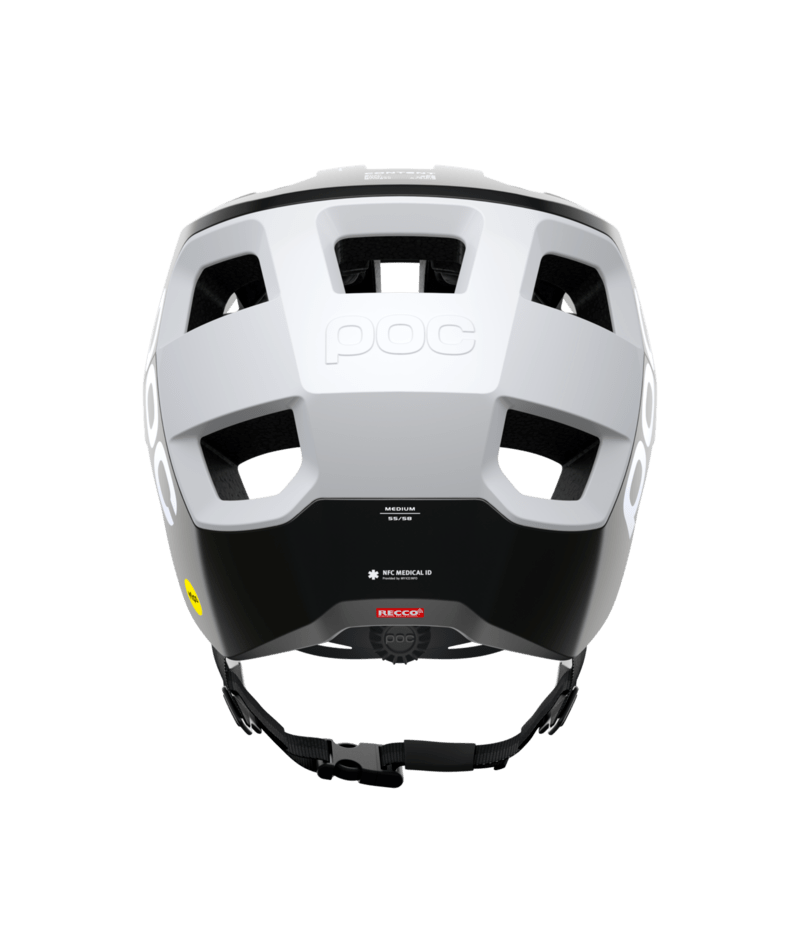POC Kortal Race MIPS Helmet - Uranium Black Matt/Hydrogen White