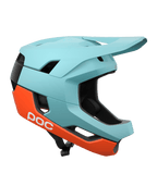POC Otocon Race MIPS Helmet - Indicolite Blue Matt/Carnelian Orange Matt