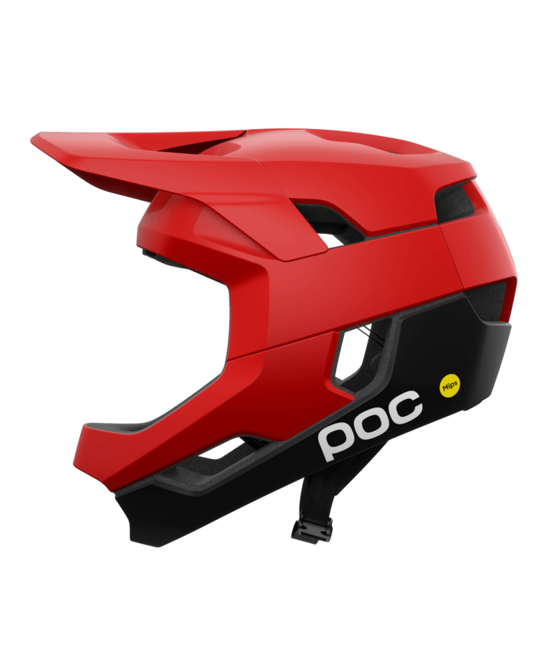 POC Otocon Race MIPS Helmet - Prismane Red Matt/Uranium Black Matt