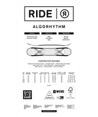 Ride Algorythm Snowboard