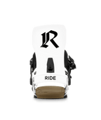 Ride Drone Snowboard Bindings - White