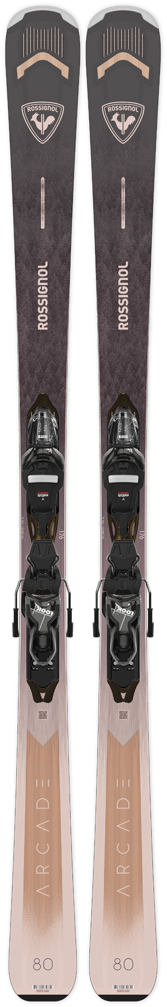Rossignol Arcade W 80 Skis with Xpress W 10 Binding - Women's