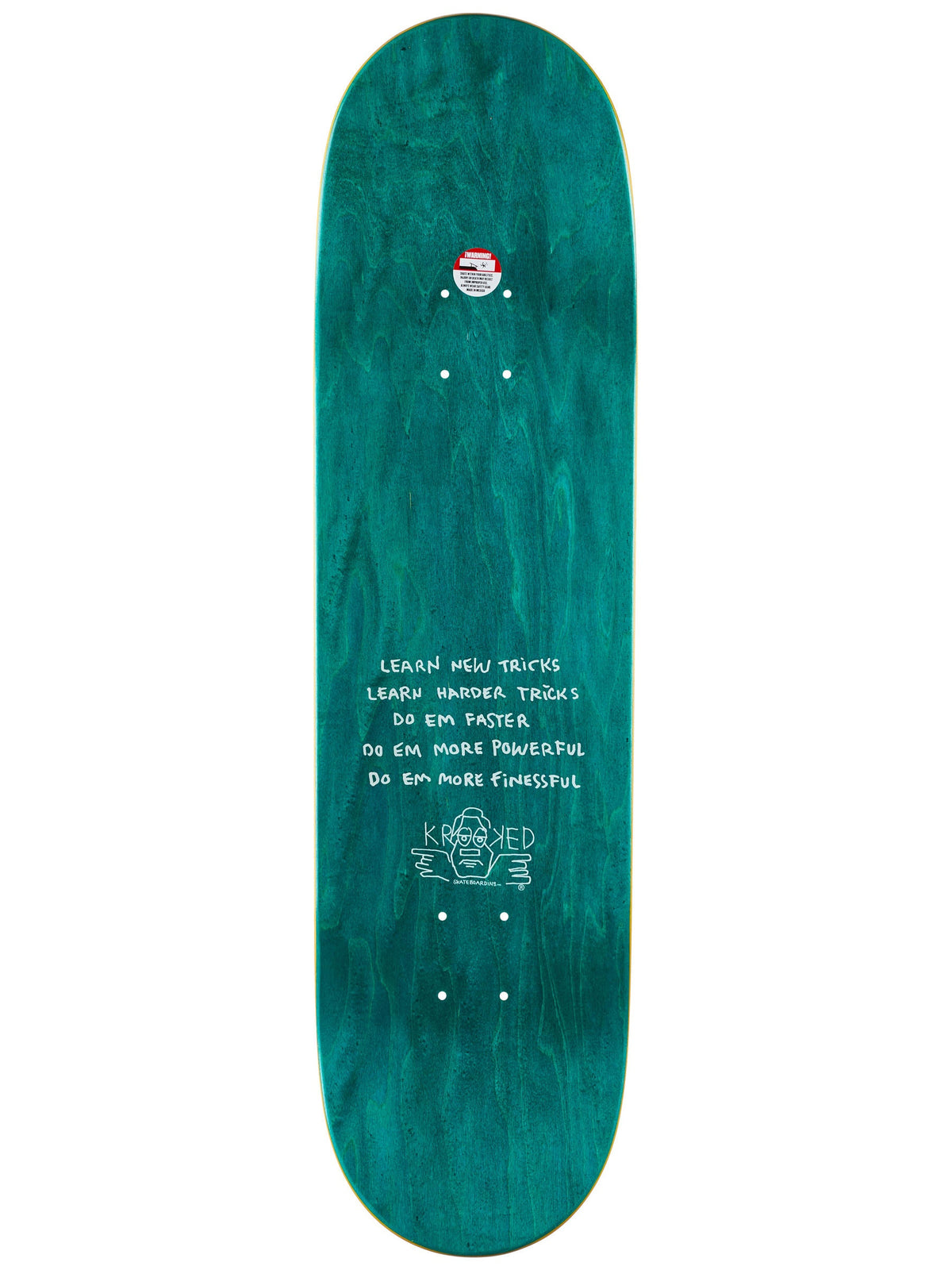 Krooked Gonzales Hard2Hitt Skateboard Deck