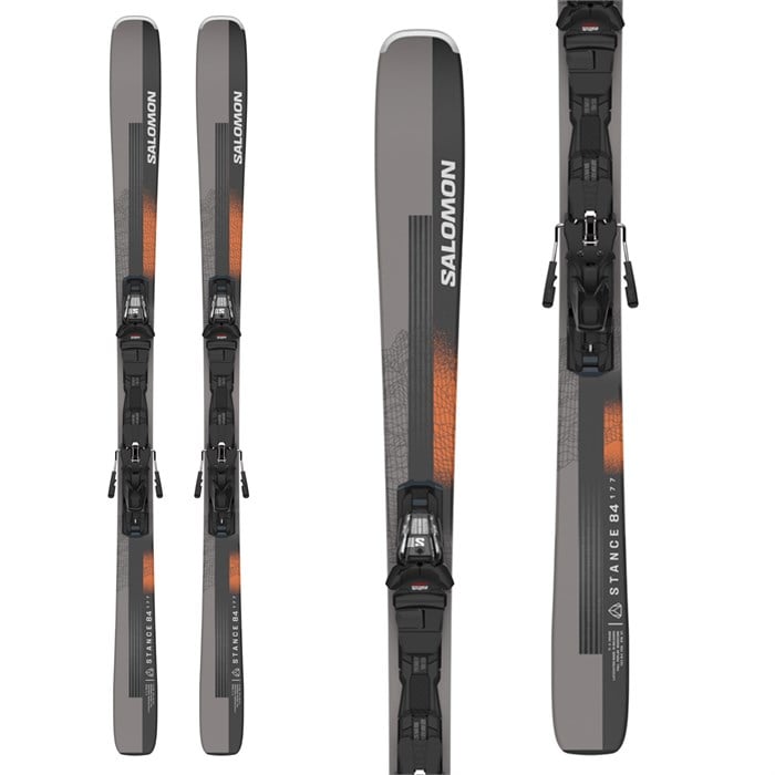 Salomon Stance All Mountain Skis + Bindings