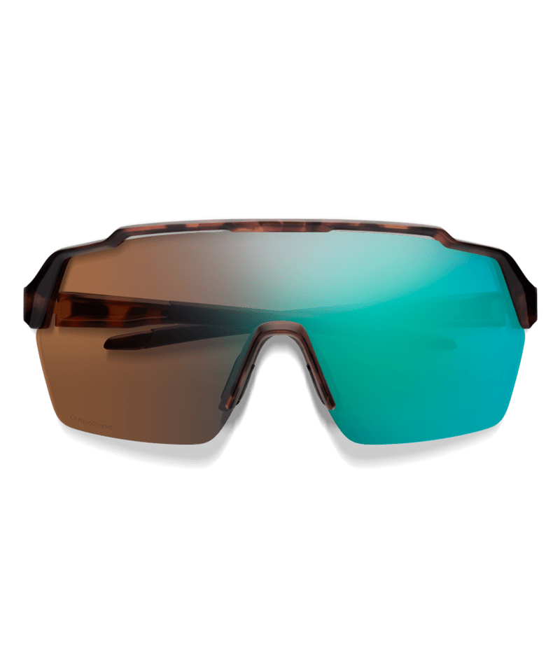 Smith Shift Split MAG - Matte Tortoise / ChromaPop Photochromic Brown Opal Mirror, side