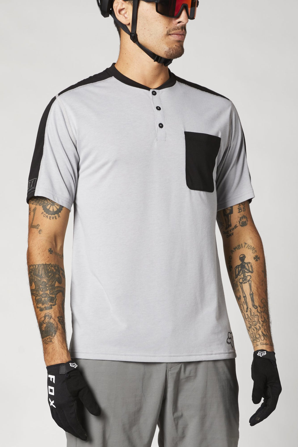 Fox Ranger Dr Short Sleeve Henley Tee Shirt