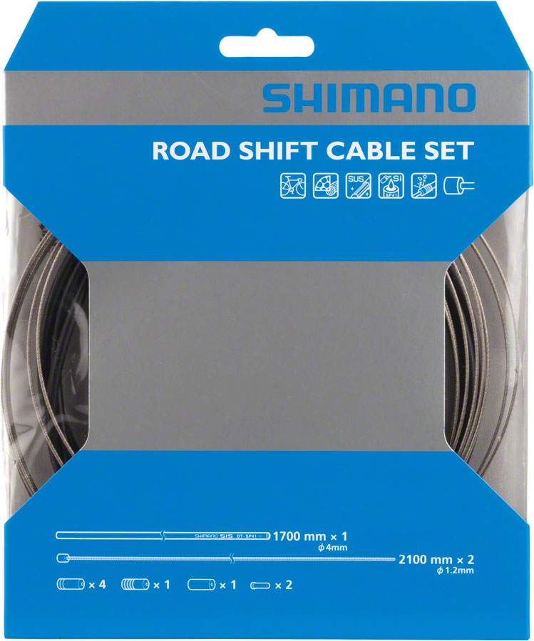 Shimano Stainless DERAILLEUR Cable and Housing Set