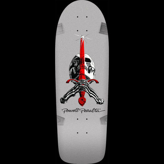 Powell Peralta Rodriguez Skull and Sword Red 9.0