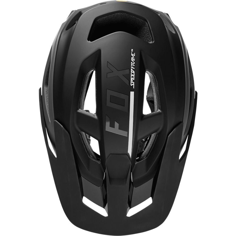 Fox Racing Speedframe Pro Blocked Helmet - Black / Large