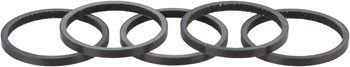 WHISKY 2.5mm UD Carbon Spacer Gloss Black