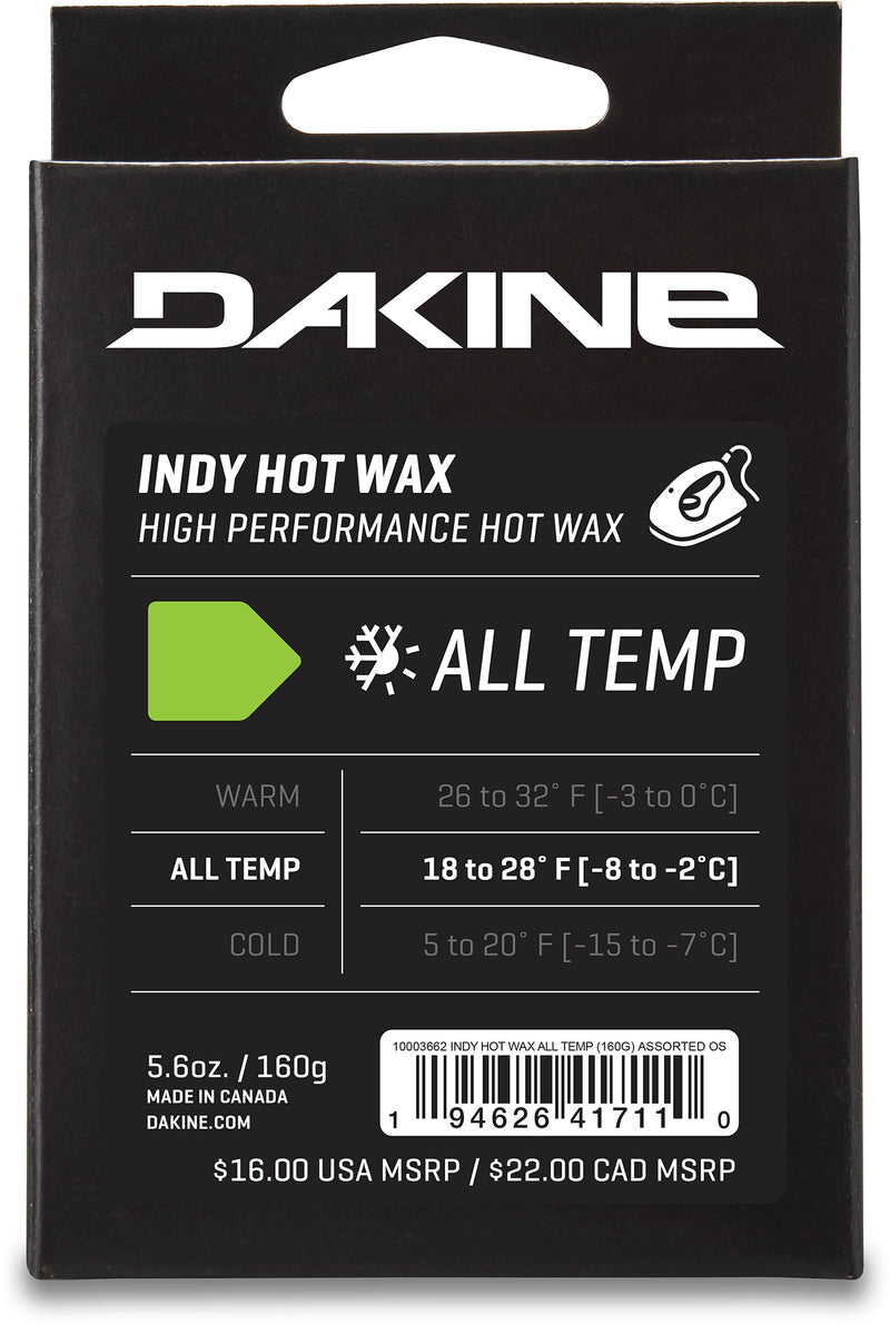 Dakine WAX (High Octane Rub On Wax, Race Run Spray On Wax, BC Skin