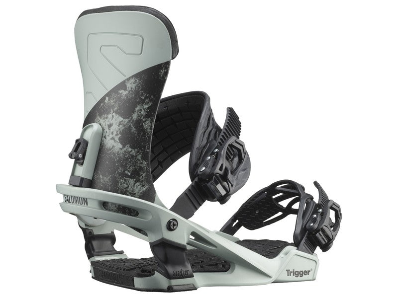 salomon 500 ski bindings Salomon Trigger Snowboard Bindings 2022 Wrought Iron / S