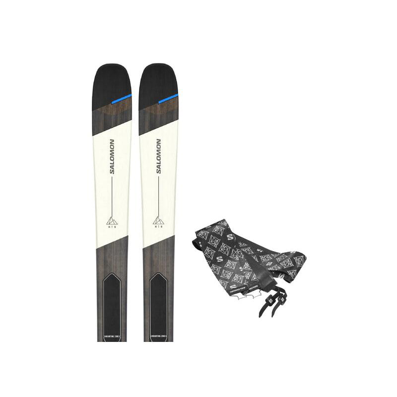 Salomon MTN 96 Carbon Skis + Skins