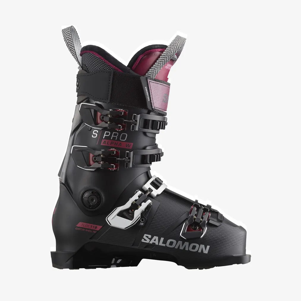 Salomon S/Pro Alpha 110 EL Ski Boots - Women's – Gravity Coalition Salomon S/Pro Alpha 110 EL Ski Boots - Women's – Gravity Coalition