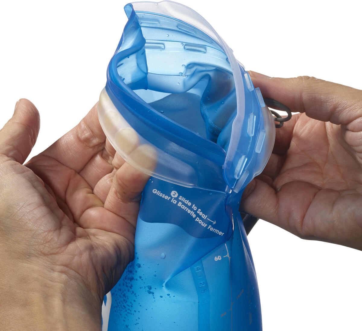 Salomon Soft Reservoir, Soft Flask XA FILTER, and Soft Flask SPEED or STRAW  Hydration Reservoirs