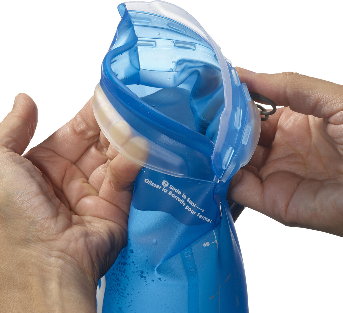 Salomon Soft Reservoir, Soft Flask XA FILTER, and Soft Flask SPEED or STRAW  Hydration Reservoirs