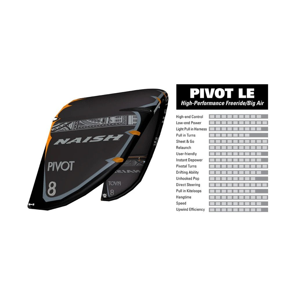Naish Kiteboarding Pivot Freeride Big Air Kite