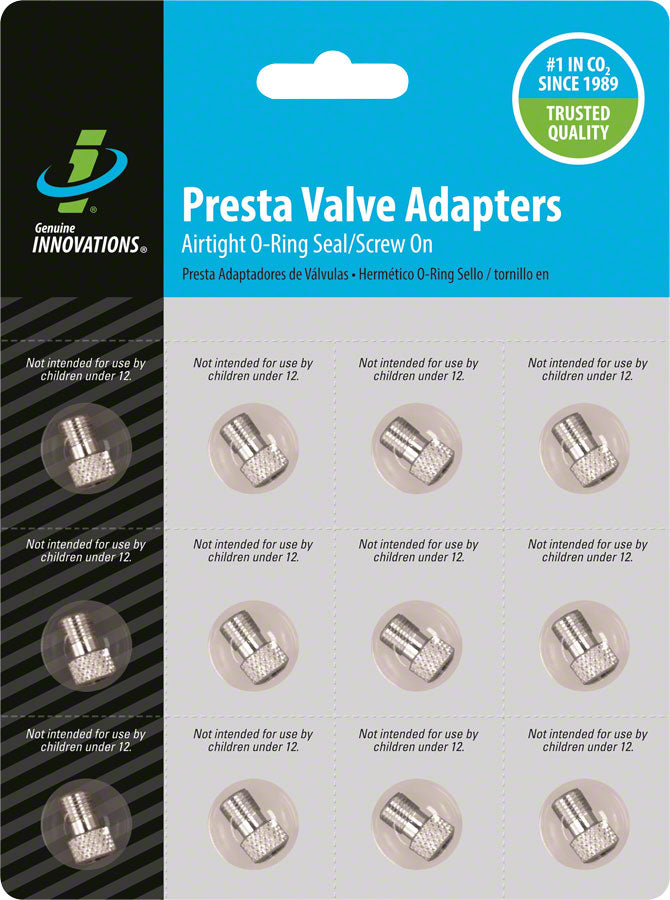 Presta Valve Adapters