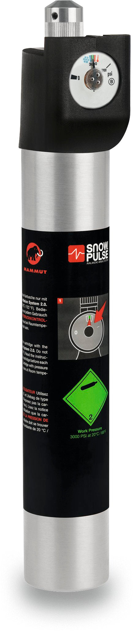 Dakine RAS Removable Airbag 3.0 & Removable Refillable Empty Cylinder