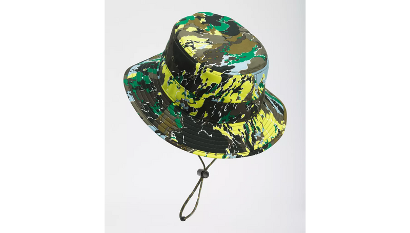 The North Face Class V Brimmer Hat - Kids' Tourmaline Blue Multi Floral Camo Print, S