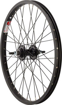 Sta-Tru Rear Wheel 20" x 1.75" Solid Axle, 36 Spokes, Includes Axle Nuts, Black