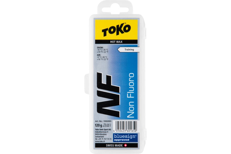 Toko Non-Flouro Hot Wax for Skis and Snowboards, 120 g