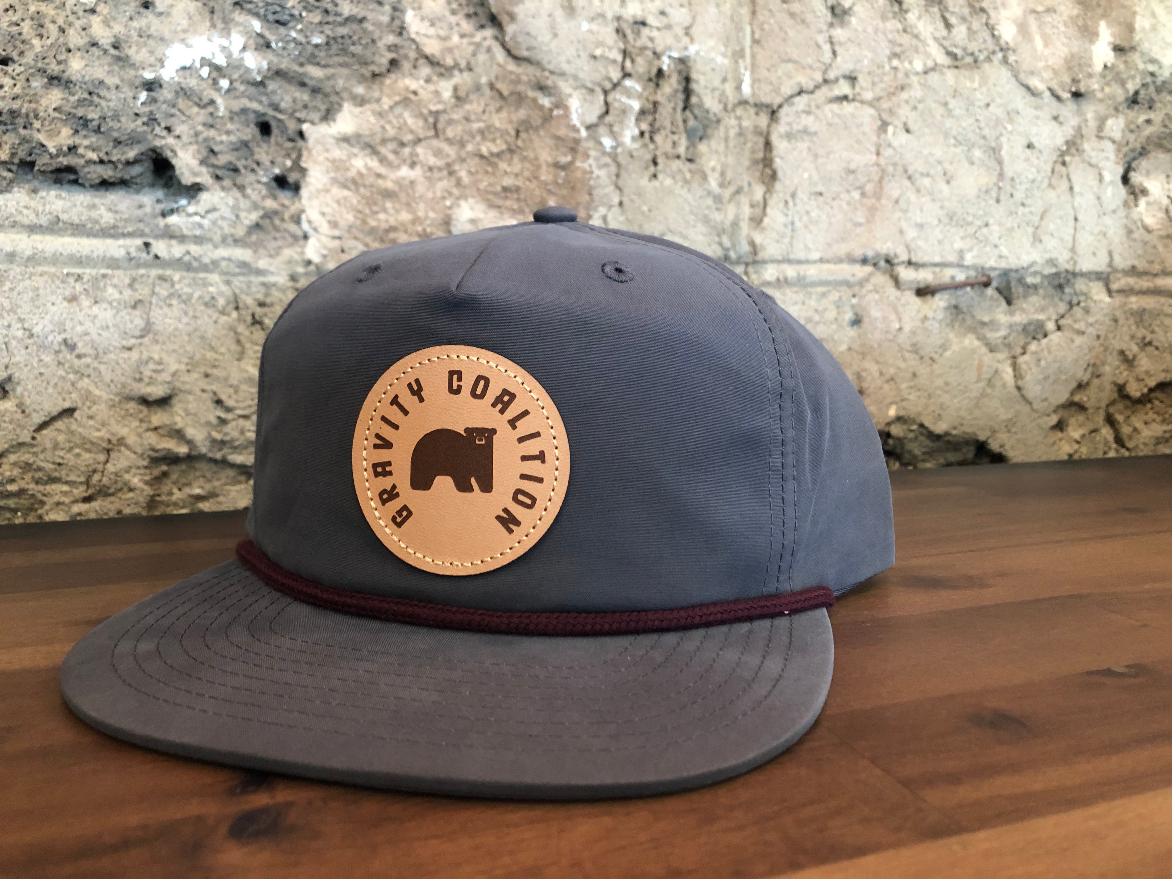 Gravity Leather Patch Hat