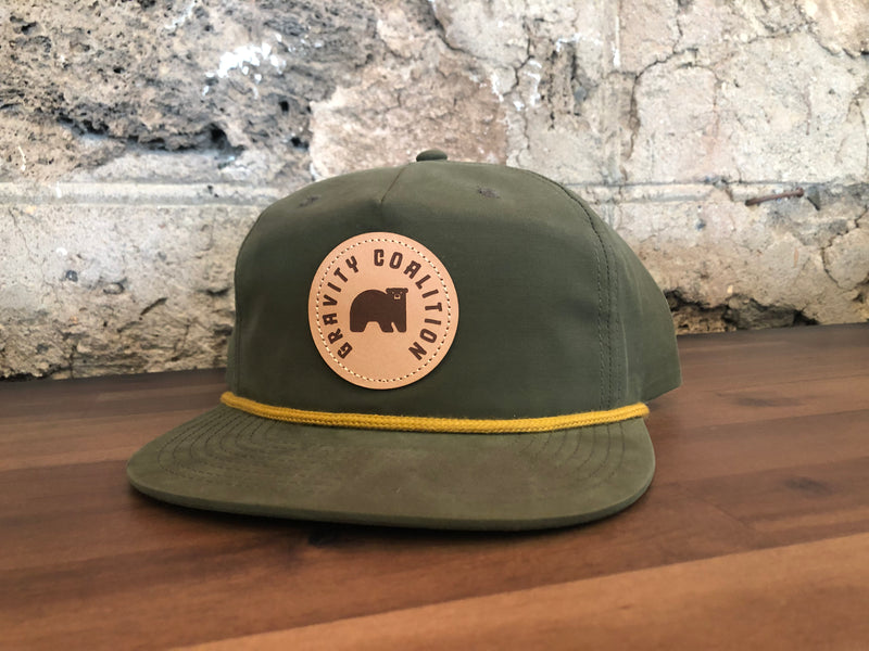 Gravity Leather Patch Hat