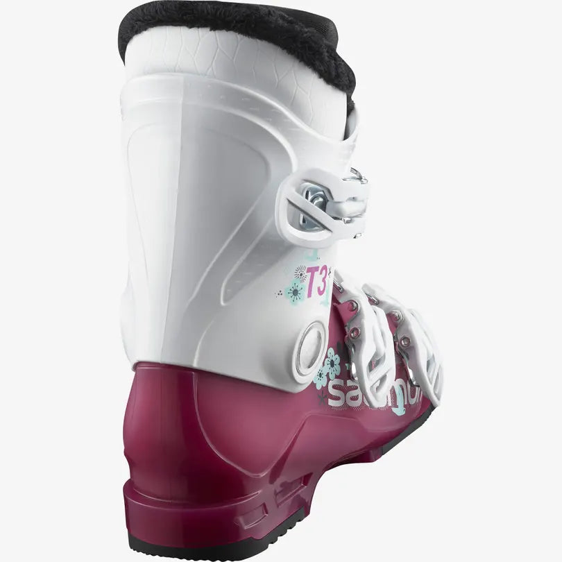 chaussure ski salomon team junior T3 Kids Boots 2027 26.5 Black / Race Blue / White Fantasy logo abovefoldspec:Resistance Type:Magnetic Salomon’s Team T3 boots Size:1 OZ