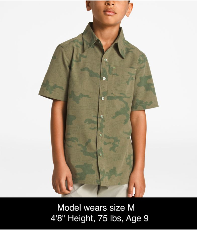 The North Face Short Sleeve Pursuit Shirt - Boys