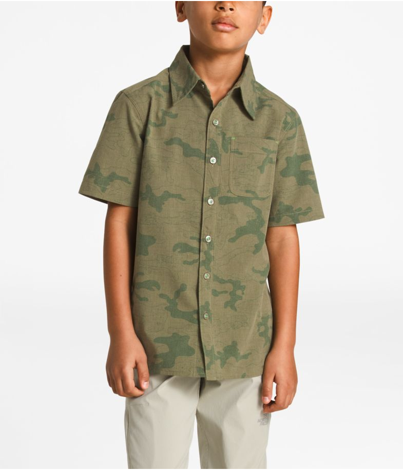 The North Face Short Sleeve Pursuit Shirt - Boys