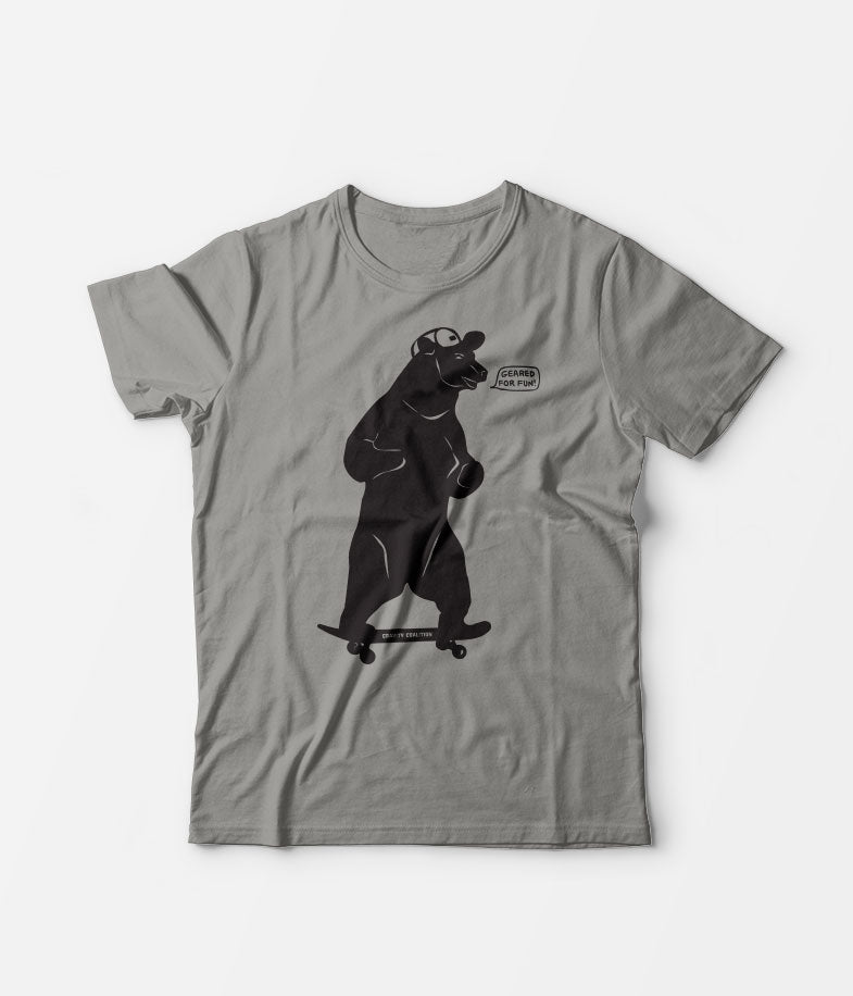 Gravity Coalition Skateboard Bear Tee Shirt - Men's