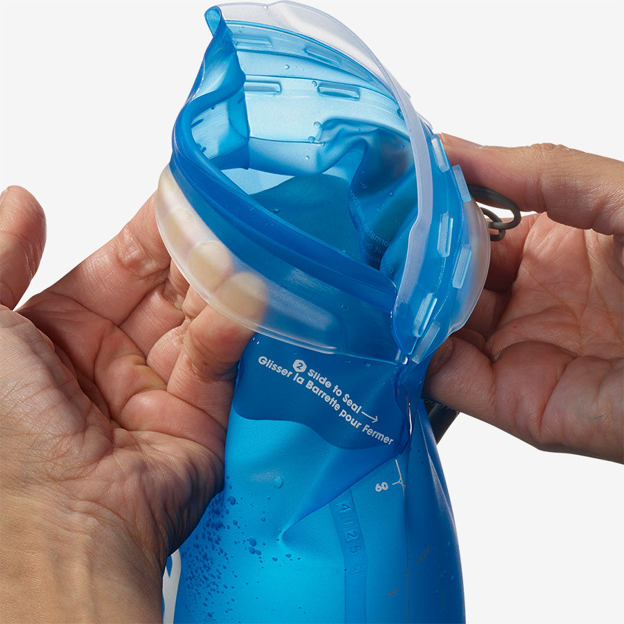 Salomon Soft Reservoir, Soft Flask XA FILTER, and Soft Flask SPEED or STRAW  Hydration Reservoirs